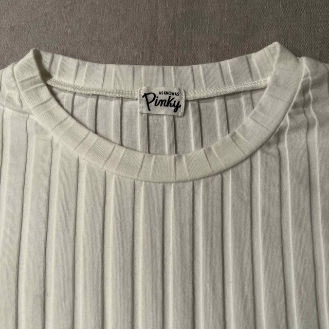 AS KNOW AS PINKY(アズノゥアズピンキー)のトップス レディースのトップス(Tシャツ(半袖/袖なし))の商品写真