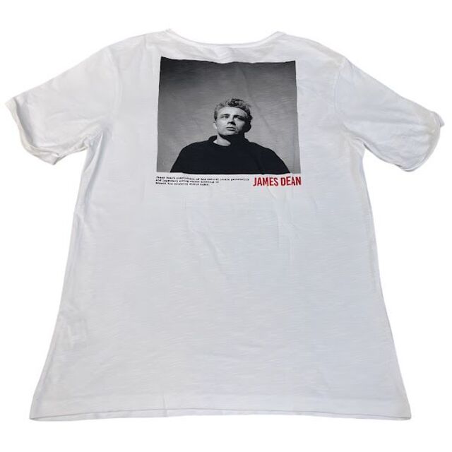 ZARA(ザラ)のZARA JAMES DEAN フォト Tシャツ バックプリント ジミー メンズのトップス(Tシャツ/カットソー(半袖/袖なし))の商品写真