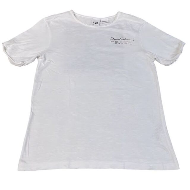 ZARA(ザラ)のZARA JAMES DEAN フォト Tシャツ バックプリント ジミー メンズのトップス(Tシャツ/カットソー(半袖/袖なし))の商品写真