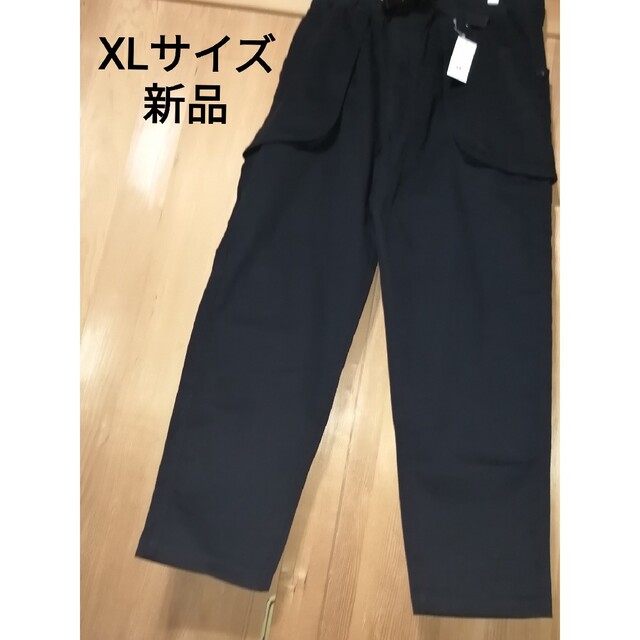 新品　XLサイズ　ストレッチビックポケットクライミングパンツ　ブラック