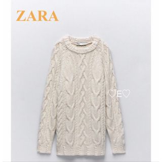 ザラ(ZARA)の新品♡ZARA  ケーブルニットトップス(ニット/セーター)