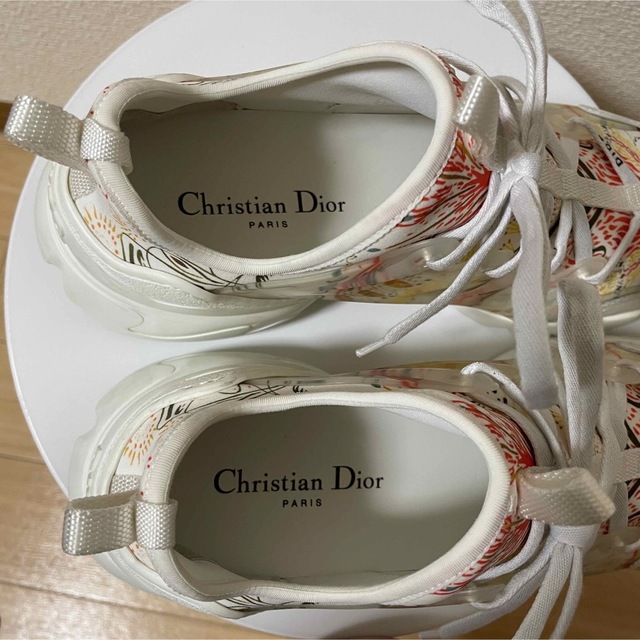 美品 Dior ディオール Ꭰコネクトスニーカー 39 26cm ホワイト | www