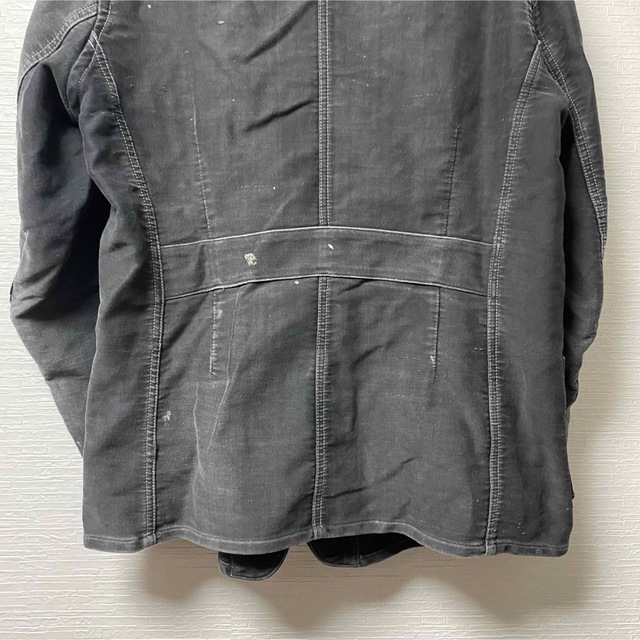 貴重 french black molskin jacket