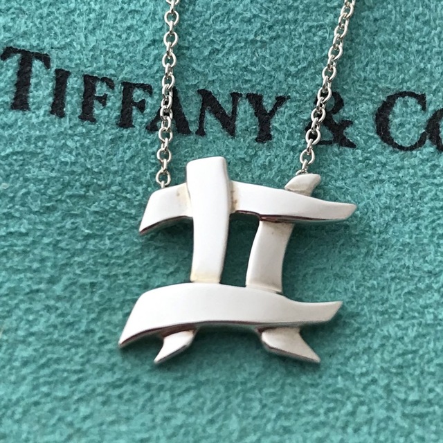 アクセサリーTiffany  パロマピカソ ふたご座 ネックレス希少美品