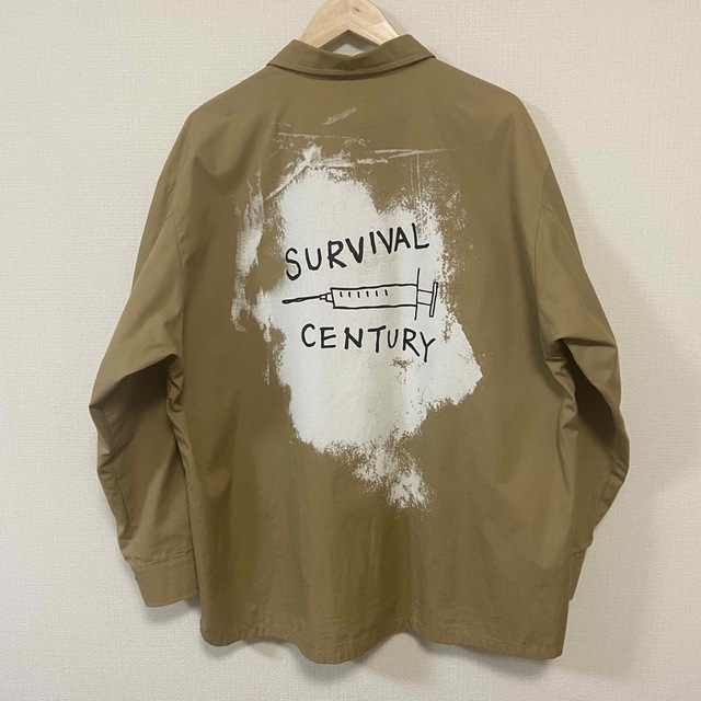 W)taps(ダブルタップス)のWTAPS JUNGLE 02 LS サイズXL ジャケットBEIGE メンズのジャケット/アウター(ミリタリージャケット)の商品写真