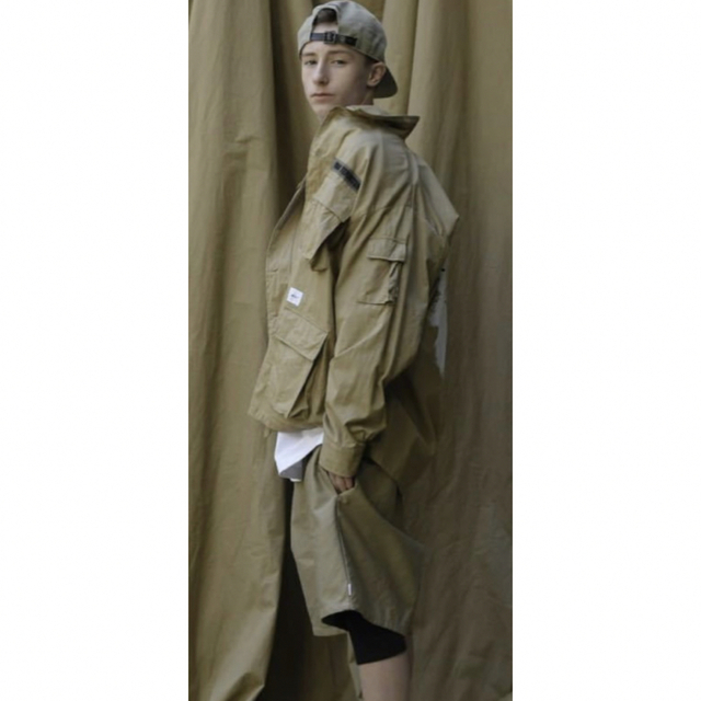 W)taps(ダブルタップス)のWTAPS JUNGLE 02 LS サイズXL ジャケットBEIGE メンズのジャケット/アウター(ミリタリージャケット)の商品写真