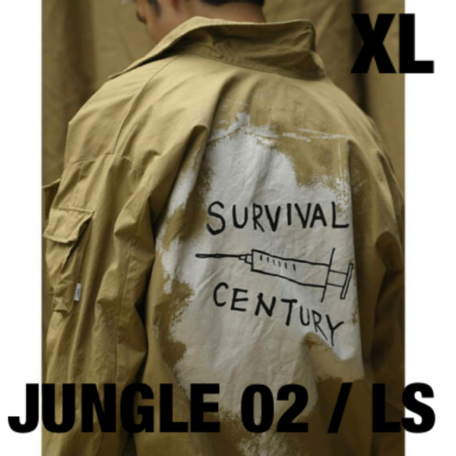 WTAPS JUNGLE 02 LS サイズXL ジャケットBEIGEジャケット/アウター