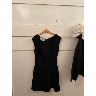 プラダ(PRADA)の最終価格🖤✨👸🏾✨🖤 PRADA black onepiece.(ひざ丈ワンピース)