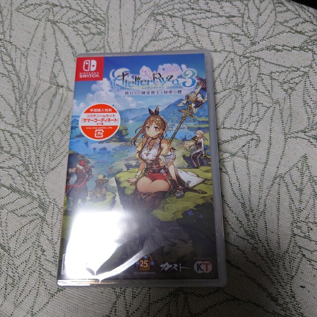 ライザのアトリエ3 ~終わりの錬金術士と秘密の鍵~ Switch エンタメ/ホビーのゲームソフト/ゲーム機本体(家庭用ゲームソフト)の商品写真