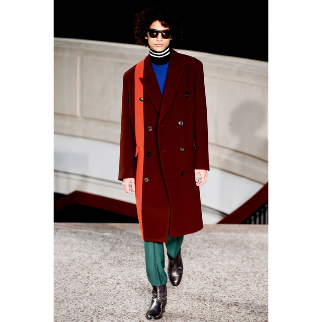 名作 Paul Smith 16AW ダブル チェスターコート ポールスミス 注目