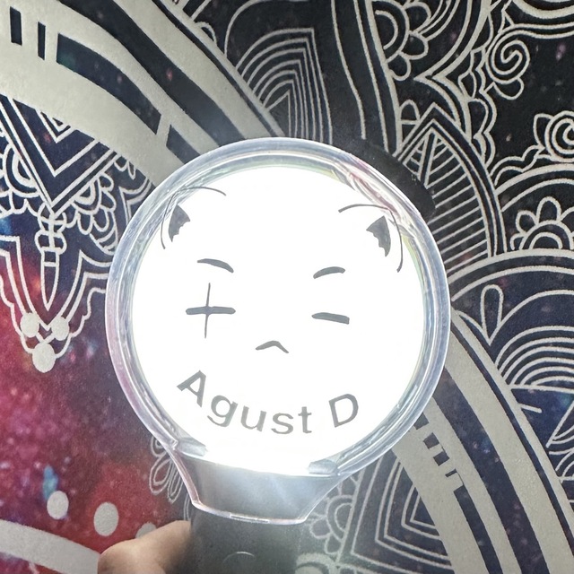 アミボムステッカー  ネコ耳 SUGA ユンギ チケットの音楽(K-POP/アジア)の商品写真