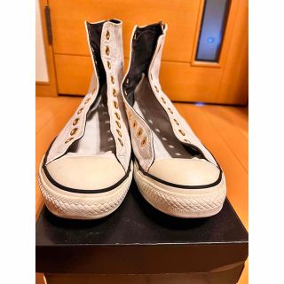 コンバース(CONVERSE)の★コンバ－ス★白レザー　27cm(スニーカー)