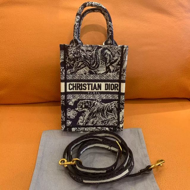 【新品未使用】DIOR BOOK TOTE ミニ フォンバッグ