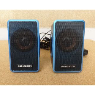 Princeton プリンストン PSP-DPR スピーカー ブルー(スピーカー)