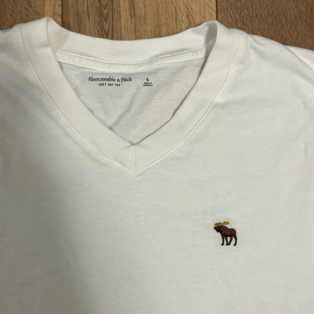 Abercrombie&Fitch(アバクロンビーアンドフィッチ)のアバクロ　Tシャツ　Lサイズ メンズのトップス(Tシャツ/カットソー(半袖/袖なし))の商品写真