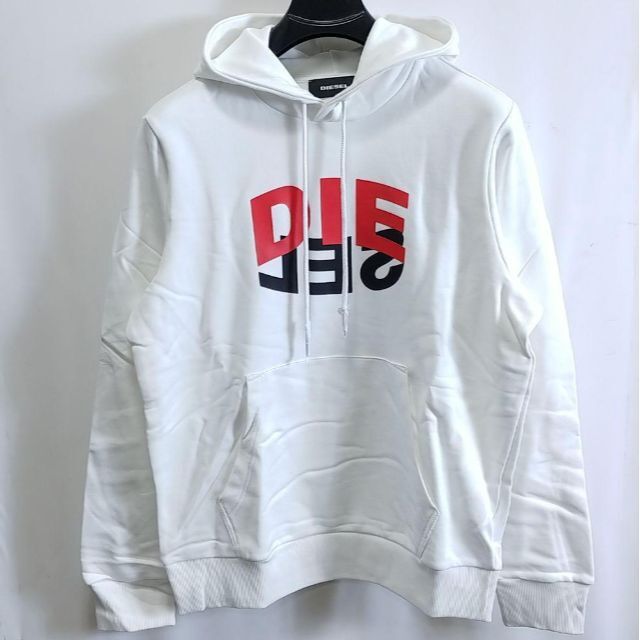 フーディー DIESEL ディーゼル A00810 0IAJH グレー Lサイズ