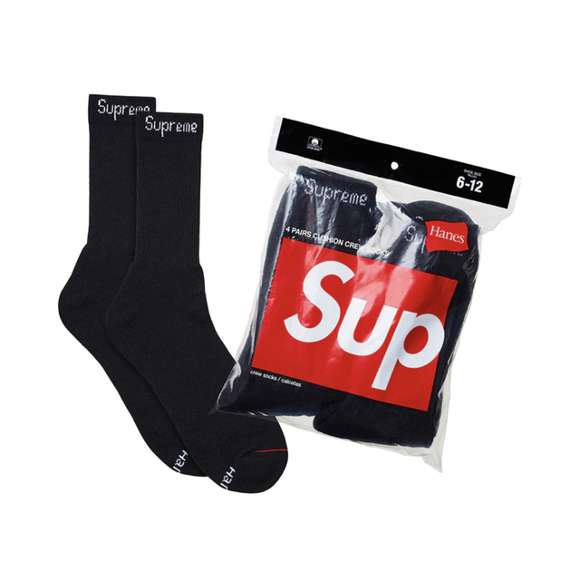Supreme パンツ1枚＆ソックス1セット メンズのアンダーウェア(ボクサーパンツ)の商品写真