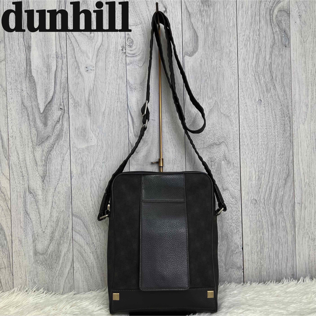 おしゃれ通販 美品♡希少♡縦長♡dunhill ダンヒル レザー フラップ