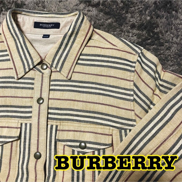 BURBERRY(バーバリー)のバーバリー　Burberry チェック　シャツ　160A レディースのトップス(シャツ/ブラウス(長袖/七分))の商品写真