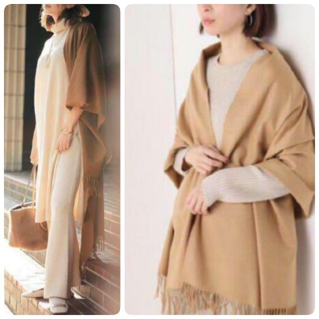 日本正規代理店タグ付 22AW 新品 ジョンストンズ 大判ストール