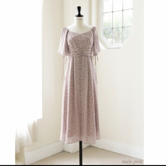 【herlipto】Heart Petal Midi Dress