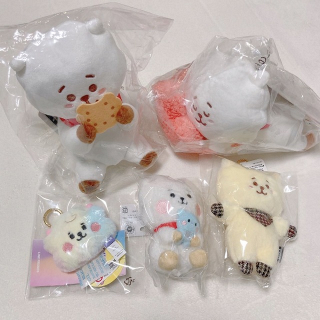 BT21 RJ ぬいぐるみ マスコット セット