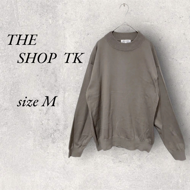 THE SHOP TK(ザショップティーケー)のTHE SHOP TK  グレーセーター　size M レディースのトップス(ニット/セーター)の商品写真