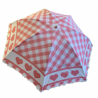 ラデュレ(LADUREE)の新品 ラデュレ 晴雨兼用 折りたたみ傘♡ 袋つき 2点セット♡(傘)