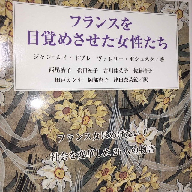 フランスを目覚めさせた女性たち フランス女はめげない!社会を変革した26人の物語 エンタメ/ホビーの本(人文/社会)の商品写真