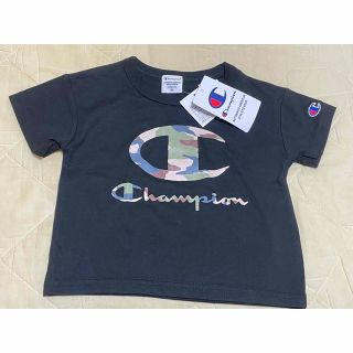 チャンピオン(Champion)の半袖 80 黒 チャンピオン Tシャツ(Ｔシャツ)