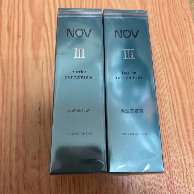 スキンケア/基礎化粧品ノブIII バリアコンセントレイト　保湿美容液×2個セット