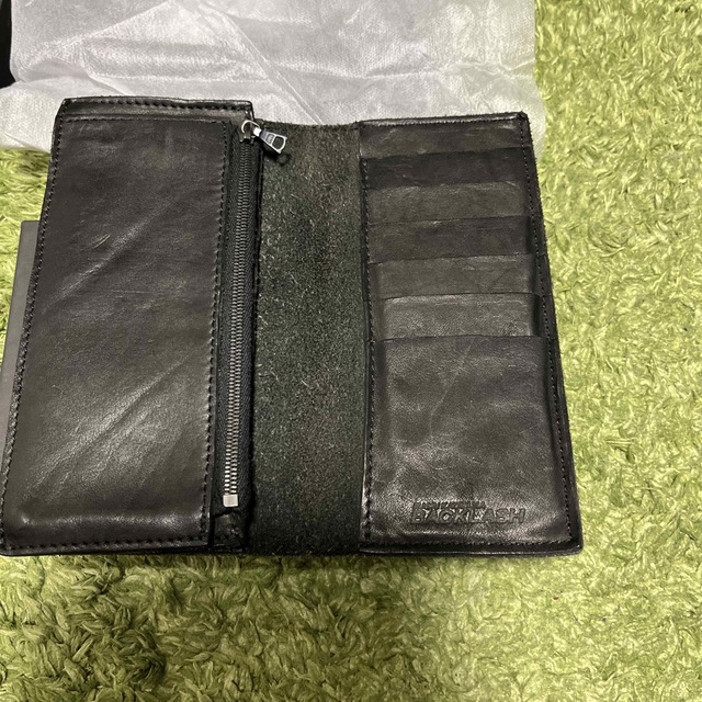 ISAMUKATAYAMA BACKLASH(イサムカタヤマバックラッシュ)のBACKLASH ダブルショルダー製品染め長財布 318-12 メンズのファッション小物(長財布)の商品写真