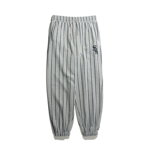 Subciety(サブサエティ)の【GRAY】【MEDIUM】Subciety/(U)STRIPE SWEAT PANTS その他のその他(その他)の商品写真