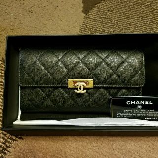 シャネル(CHANEL)の新品同様　シャネル長財布(財布)