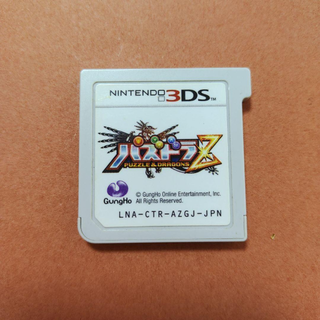 ニンテンドー3DS(ニンテンドー3DS)の2545.1621.4124.4177.4239.4214.4266パズドラZ(携帯用ゲームソフト)