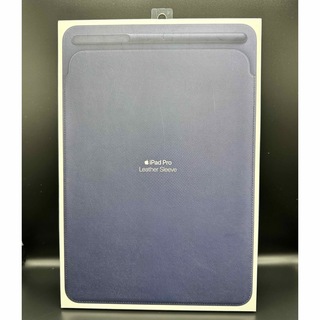 アップル(Apple)のiPad Pro 10.5インチ 用 純正 レザースリーブ ミッドナイトブルー(iPadケース)