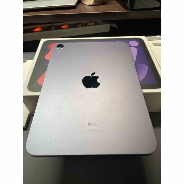 Apple(アップル)のアップル iPad mini 第6世代 WiFi 64GBパープル スマホ/家電/カメラのPC/タブレット(タブレット)の商品写真
