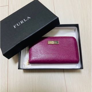 フルラ(Furla)のフルラ　コインケース　キーケース　パープル(コインケース/小銭入れ)