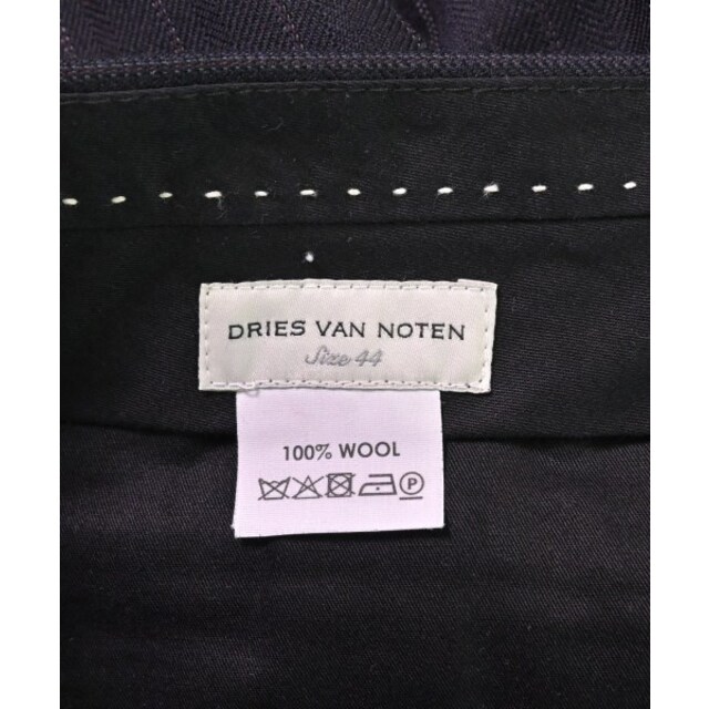 DRIES VAN NOTEN(ドリスヴァンノッテン)のDRIES VAN NOTEN スラックス 44(S位) 紺系(ストライプ) 【古着】【中古】 メンズのパンツ(スラックス)の商品写真