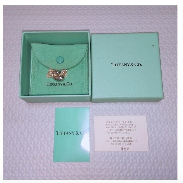 TIFFANY&Co.ダブルティアドロップネックレス