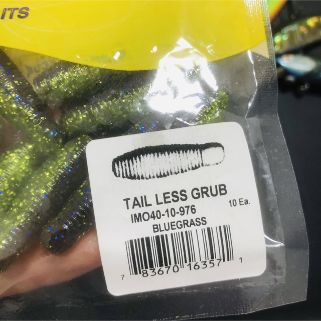 Yamatoyo custom baits イモ　ワーム　セット スポーツ/アウトドアのフィッシング(ルアー用品)の商品写真