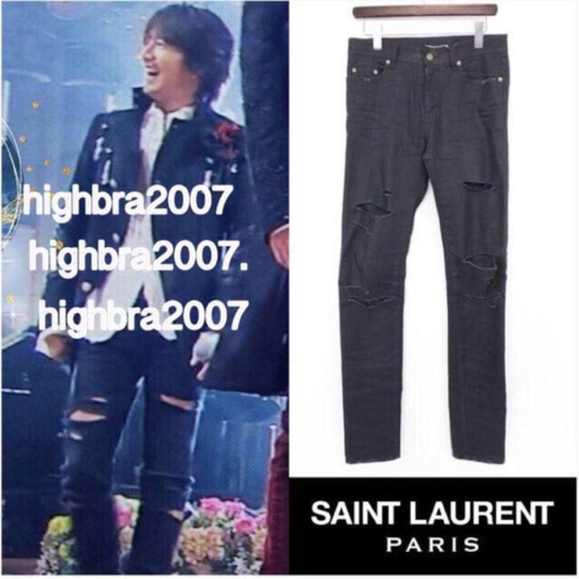 SAINT LAURENT ダメージデニム