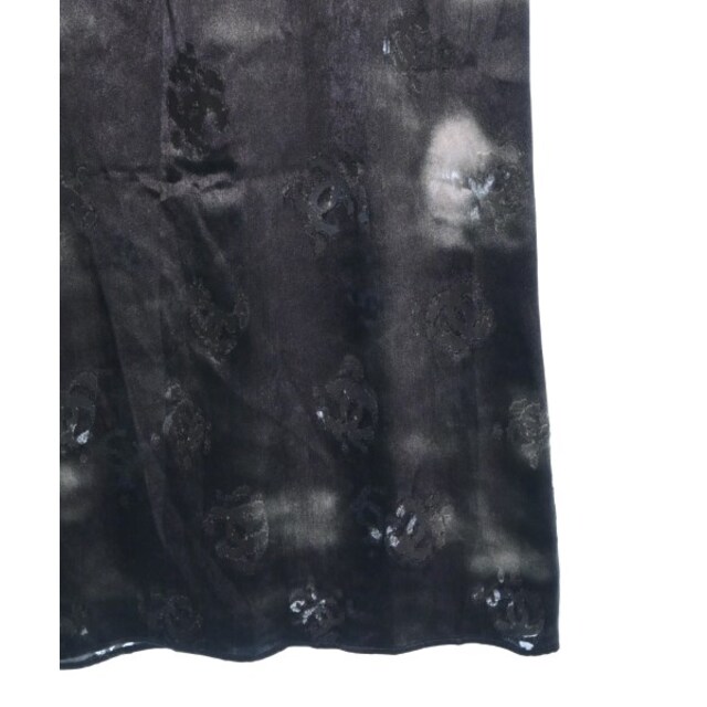CHANEL(シャネル)のCHANEL シャネル ロング・マキシ丈スカート 40(M位) 黒 【古着】【中古】 レディースのスカート(ロングスカート)の商品写真