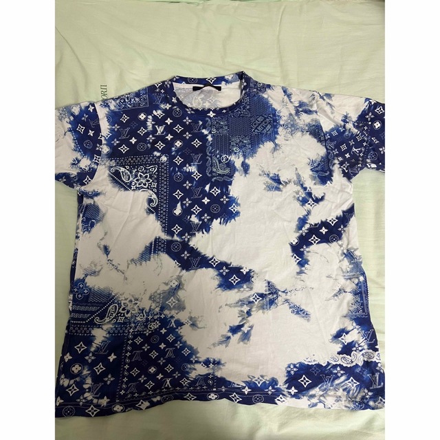 2022SSルイヴィトン モノグラムバンダナTシャツ 最新コレックション