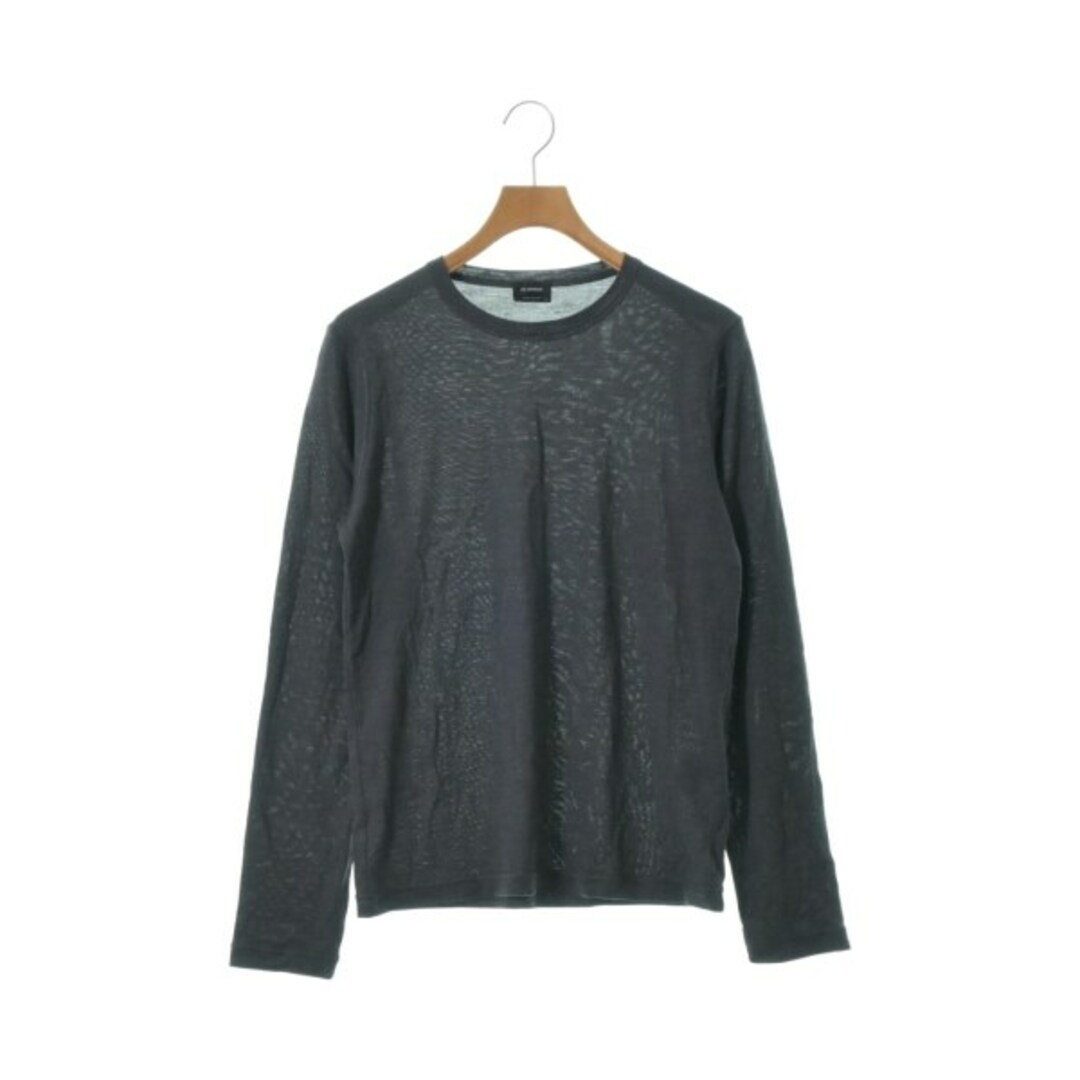 JIL SANDER ジルサンダー Super Fine Merino Wool ハイゲージウールニット 長袖セーター ブラック J22GP0111