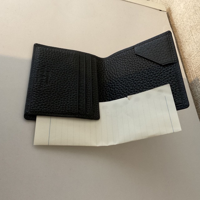 FUJITAKA(フジタカ)のFUJITAKA　フジタカ　二つ折り　財布　札入れ　ネイビー　 メンズのファッション小物(折り財布)の商品写真