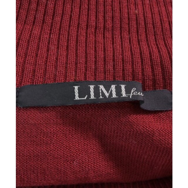 LIMI feu リミフー ニット・セーター S 赤 - ニット/セーター