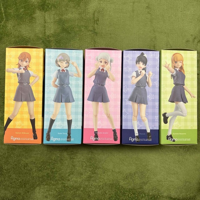 【未開封品】 figma ラブライブ ！スーパースター！！ 5体セット