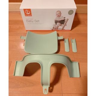 ストッケ(Stokke)のストッケ　トリップトラップ　ベビーセット　ベビーガード　モスグリーン(その他)