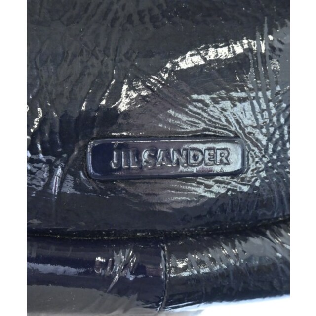 Jil Sander(ジルサンダー)のJIL SANDER ジルサンダー ハンドバッグ - 黒 【古着】【中古】 レディースのバッグ(ハンドバッグ)の商品写真